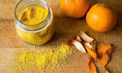 معجزه پودر پوست لیمو و پرتقال برای روشن شدن پوست!