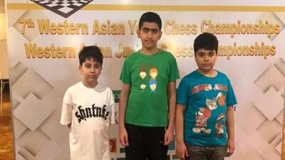 کسب یک مدال نقره و دو برنز در بخش برق آسا مسابقات نوجوان غرب آسیا 