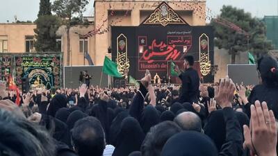 گردهمایی مردم اصفهان در عصر عاشورای حسینی