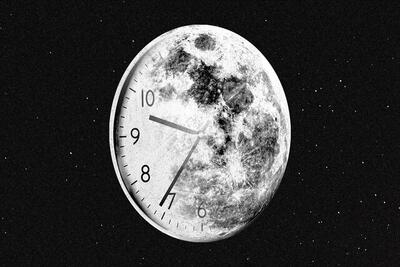 محاسبه گذر دقیق زمان در ماه