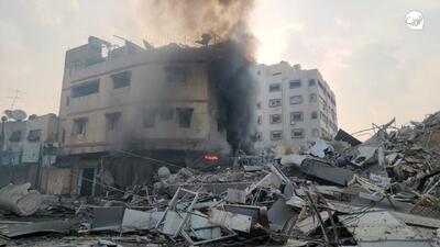 آنروا زیر بمباران اسرائیل/  تخریب گسترده تاسیسات این سازمان در غزه