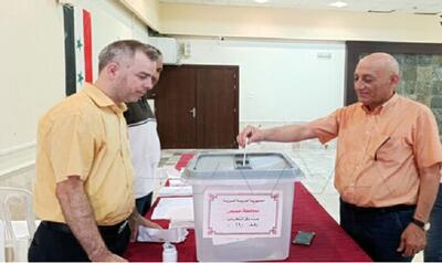 آغاز انتخابات پارلمانی سوریه + عکس