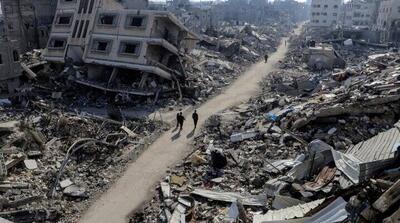 گاردین: تخلیه ۴۰ میلیون تن آوار در غزه ۱۵ سال زمان می‌برد!