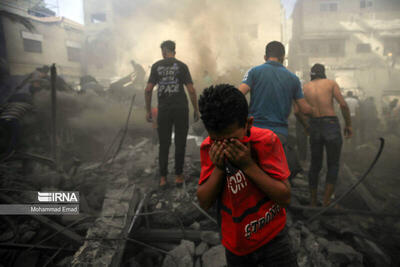 شهادت پنج فلسطینی در حمله هوایی رژیم صهیونیستی به مرکز غزه