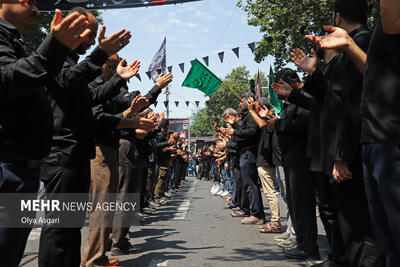 تجمع عزاداران حسینی در روز تاسوعا - گرگان