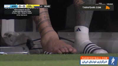 اشک های لیونل مسی پس از مصدومیت سنگین مچ پا در فینال کوپا آمریکا ۲۰۲۴ / فیلم - پارس فوتبال | خبرگزاری فوتبال ایران | ParsFootball