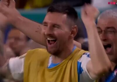 فیلم: خلاصه بازی آرژانتین 1 - کلمبیا 0 و جشن قهرمانی