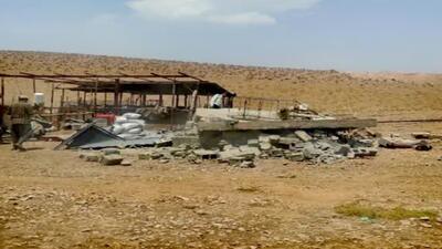تخریب ساخت و ساز غیرمجاز در اراضی ملی پناهگاه حیات وحش بختگان