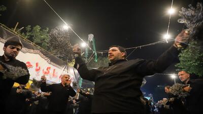 حال و هوای محله‌های تهران در شب تاسوعای حسینی + فیلم