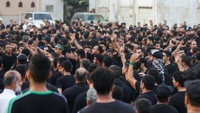 عزاداری شیعیان قطیف عربستان در روز عاشورا
