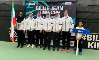 تیم تنیس دختران مغلوب تایلند شد