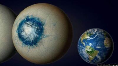سیاره‌ای با «چشم باباغوری» که شاید میزبان آب مایع باشد
