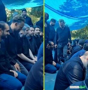 حضور مورایس، سرمربی سپاهان در مراسم عاشورای حسینی +عکس