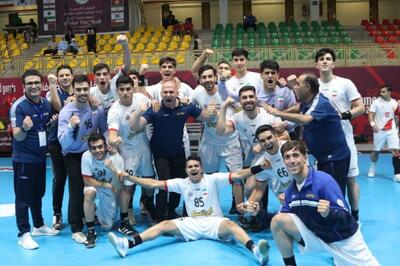 حریفان ایران در مرحله یک چهارم نهایی هندبال قهرمانی جوانان آسیا