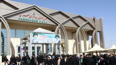 مشرف شدن ۱۵۰۰ زائر حسینی از طریق مرز مهران به عتبات عالیات