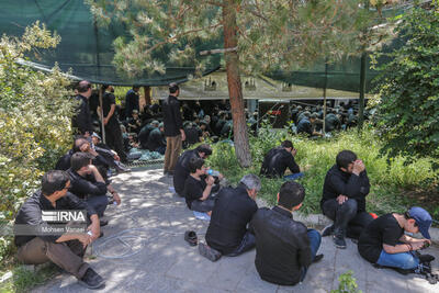 عزاداری روز عاشورا- دانشگاه تهران