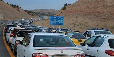 وضعیت ترافیکی راههای کشور؛ ترافیک سنگین در محور فیروزکوه