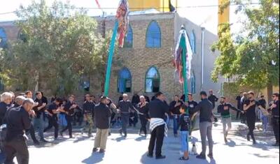 آیین سنتی «حسن حسین» سوگواری سیدالشهدا در شهر راز