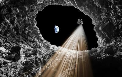 غار زیرزمینی در ماه کشف شد
