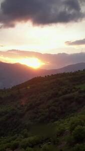 غروب چشم نواز از  منطقه کوکلا خرم آباد، لرستان