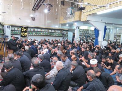 گزارش تصویری: مراسم عزاداری عاشورا در دفتر آیت الله العظمی صانعی | خبرگزاری بین المللی شفقنا