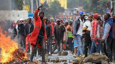 بالا گرفتن دوباره اعتراضات در کنیا با ده‌ها کشته و زخمی