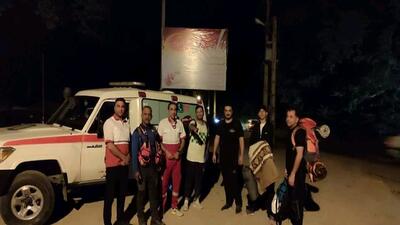 ۴ مفقودی در ارتفاعات زیارت گرگان با تلاش امدادگران هلال‌احمر پیدا شدند