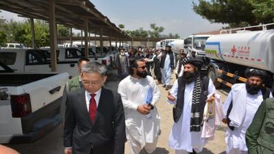ارسال اولین محموله کمک‌های بشری چین به افغانستان