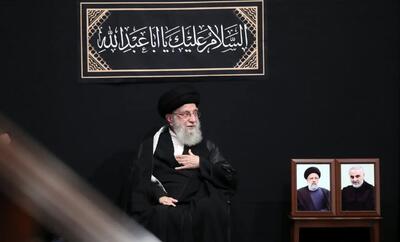 ورود رهبر انقلاب به حسینیه امام خمینی(ره) در شب شهادت امام سجاد (ع) + ویدئو