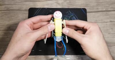 آموزش ساخت ربات ساده در خانه !