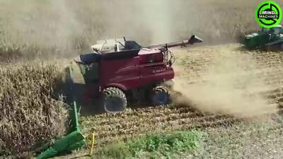 (ویدئو) نگاهی به مدرن ترین ماشین های برداشت محصولات کشاورزی