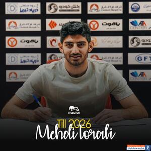 رونمایی اختصاصی تراکتور از مهدی ترابی / عکس - پارس فوتبال | خبرگزاری فوتبال ایران | ParsFootball