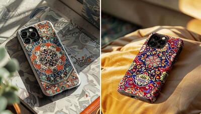 قاب گوشی جدید با طرح‌های خلاقانه و ایرانی: کدام را می‌پسندید؟ (عکس)