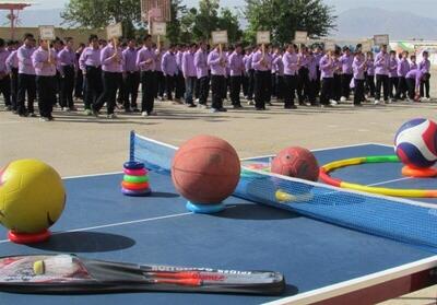 دانش‌آموزان المپیاد ورزشی پسران مدارس سمپاد کشور در شهرکرد پذیرش شدند