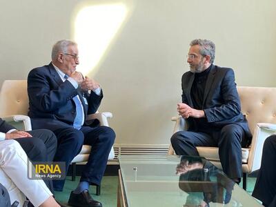 قدردانی وزیر خارجه لبنان از حمایت ایران از ثبات و امنیت کشورش در دیدار باقری  