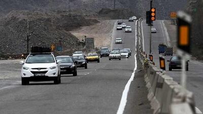 تردد در جاده‌های استان سمنان نیمه سنگین است
