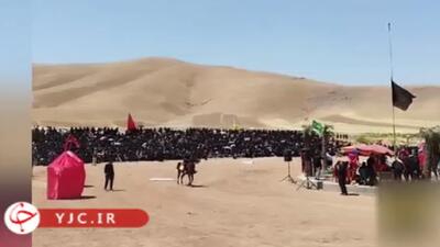 برگزاری آیین سومین روز شهادت امام حسین (ع) روستای فش کنگاور