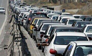 ترافیک سنگین در موج بازگشت مسافران/ درخواست ترافیکی از راننده‌ها - عصر خبر