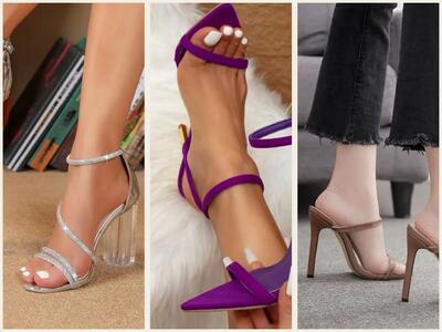 ۱۴ مدل صندل پاشنه بلند لاکچری برای خانم‌هایی که می‌خواهند با کفش‌هایشان هم دلبری کنند! - چی بپوشم