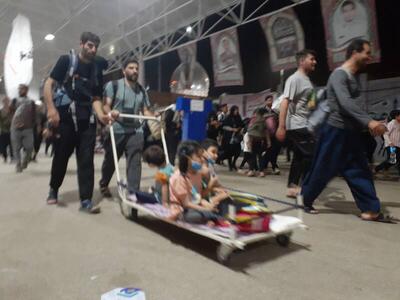 تردد روان در مرز مهران/فراخوان اتوبوس برای بازگشت داده شد