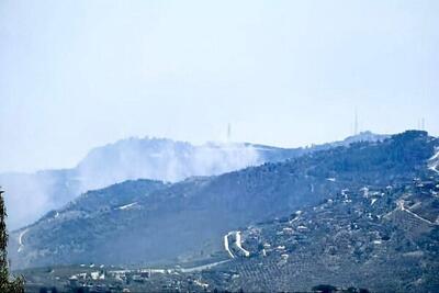 حزب الله شهرک راموت نفتالی را به آتش کشید+فیلم