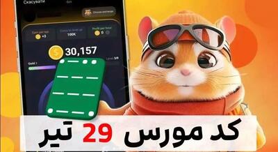 کد مورس همستر ۲۹ تیر / قیمت‌ همستر کامبت در بازار معلوم شد!