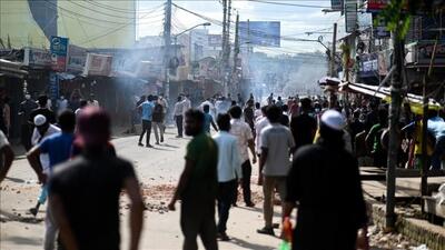 ادامه اعتراضات در بنگلادش/ حضور ارتش در خیابان‌ها