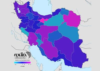 تحلیل انتخابات ۱۴۰۳ بر اساس آمار وزارت کشور به تفکیک استان‌ها؛ آمار‌هایی جذاب از پیروزی پزشکیان و شکست جلیلی | اقتصاد24