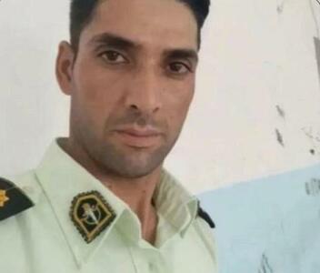 عکس افسر پلیسی که در حادثه سراوان شهید شد