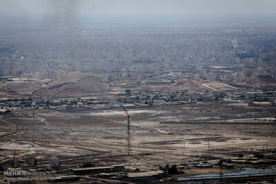 آلودگی هوا در ۷ شهر خوزستان/ مسجدسلیمان در وضعیت خطرناک