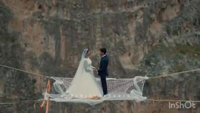 فیلم جشن عروسی وحشتناک و نفس گیر عروس و داماد شیرازی که پربازدید شد!