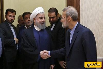 حضور حسن روحانی و چهره های سرشناس ایرانی در جشن دامادی پسر علی لاریجانی/ چه میهمان نوازی گرم+عکس