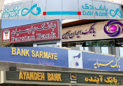 فهرست زیان‌ده‌ترین بانک‌های حال حاضر منتشر شد