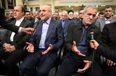 (تصاویر) دیدار نمایندگان مجلس شورای اسلامی با رهبر انقلاب